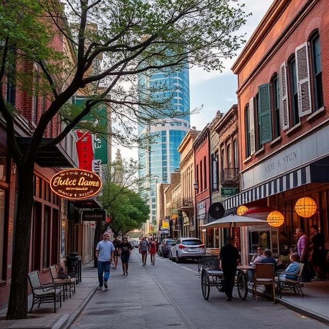 Downtown Austin 6th Street